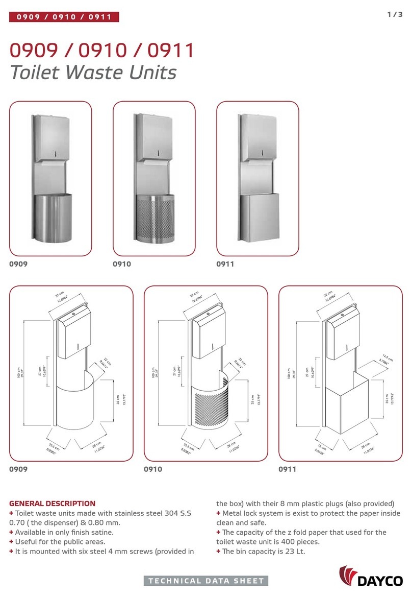 DAYCO 0909 manual