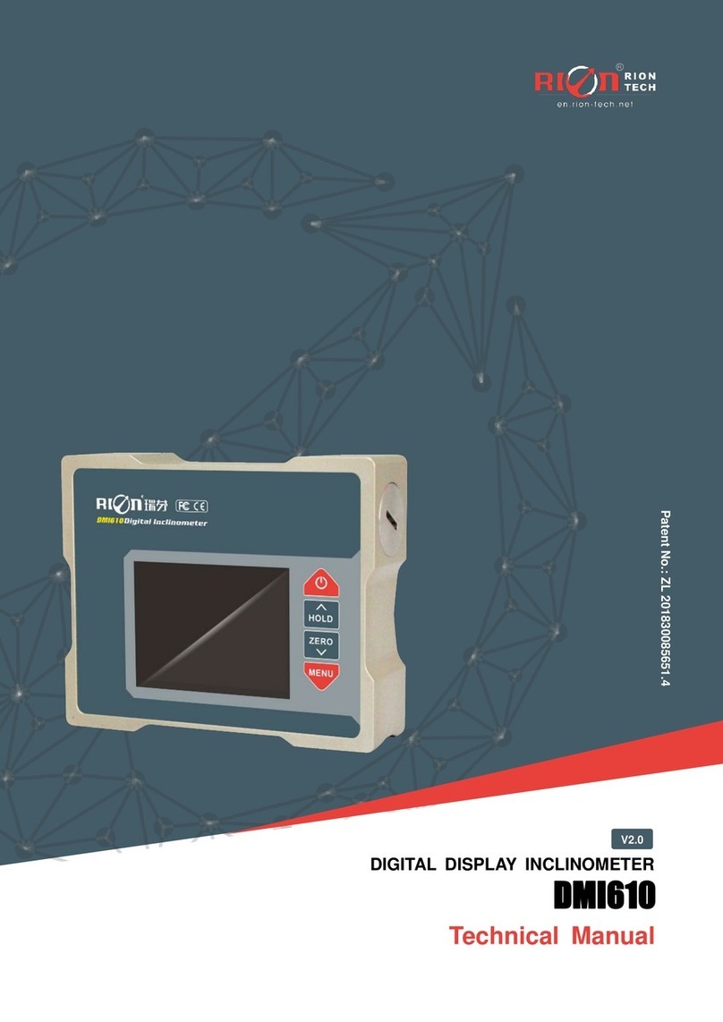 Rion DMI610 User manual