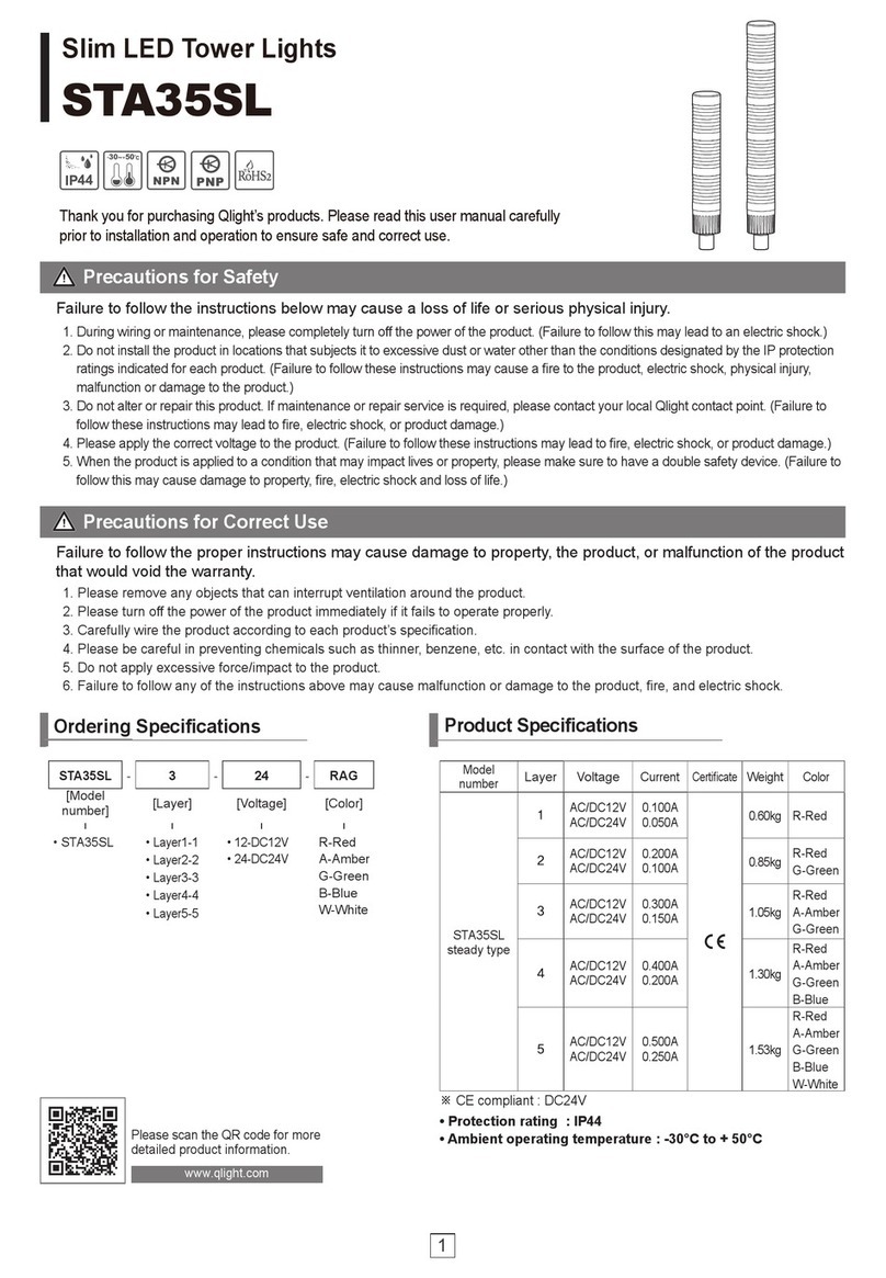 Qlightec STA35SL User manual