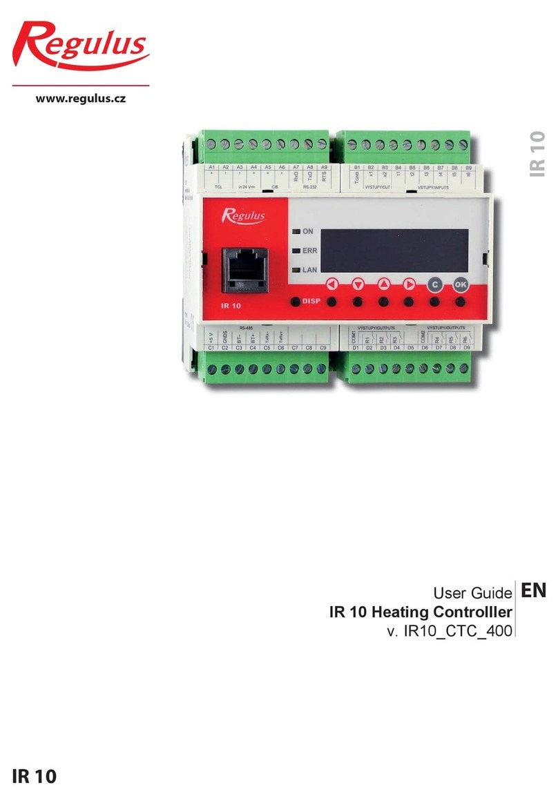 Regulus IR 10 user guide