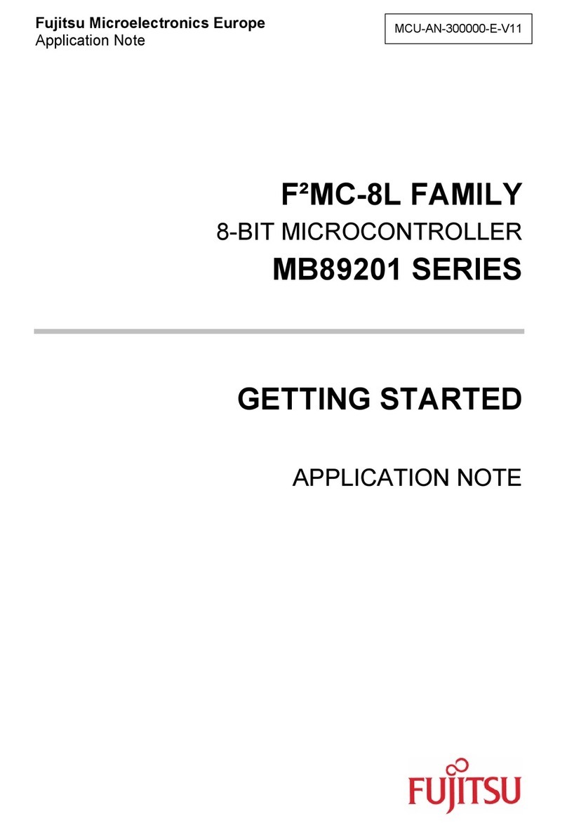 Fujitsu F2MC-8L Series User manual