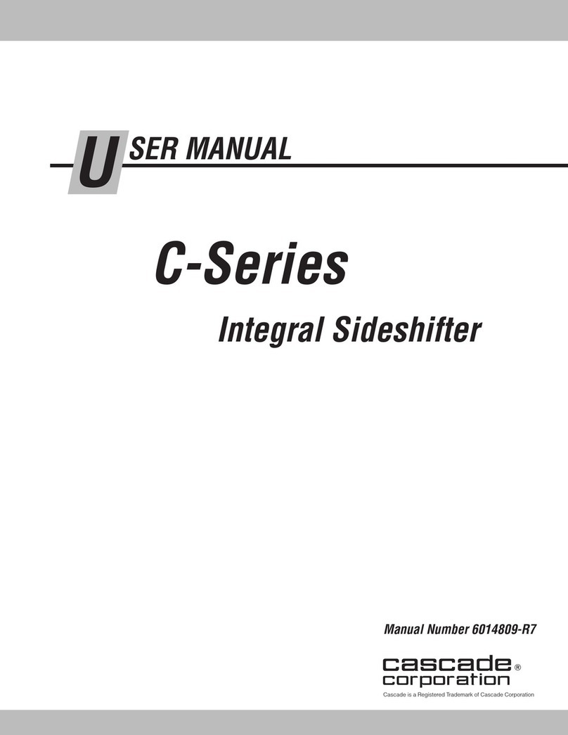 cascade corporation C Series user manual
