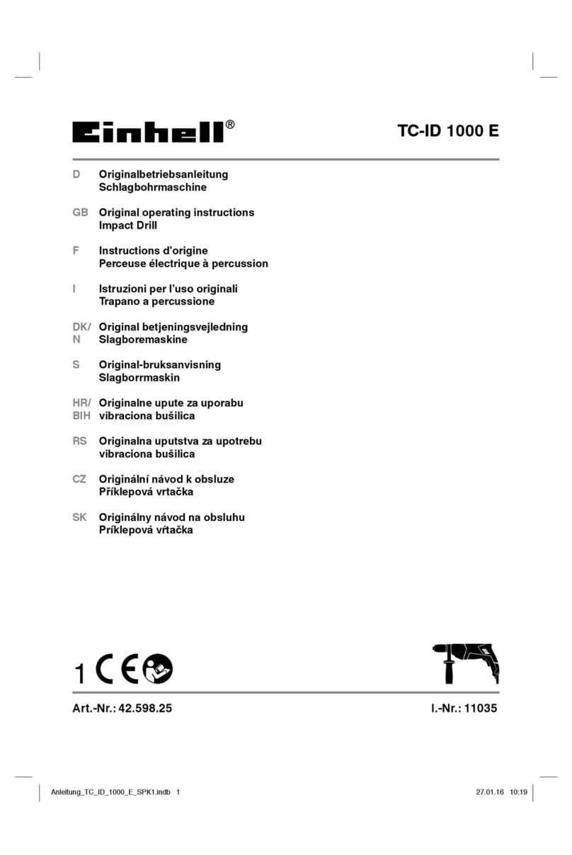 EINHELL 42.598.25 User manual