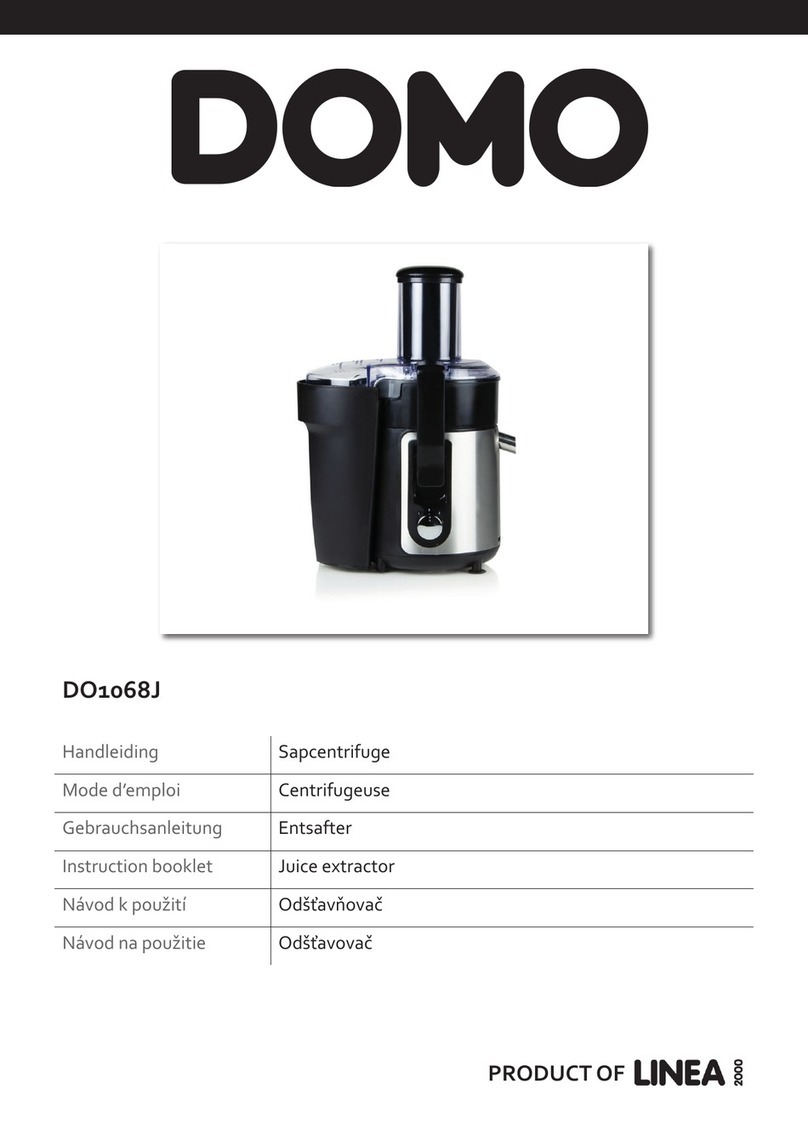 Linea 2000 DOMO DO1068J User manual