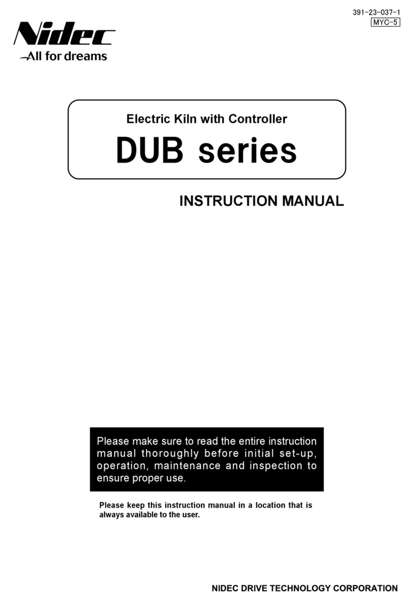 Nidec DUB Series instruction manual
