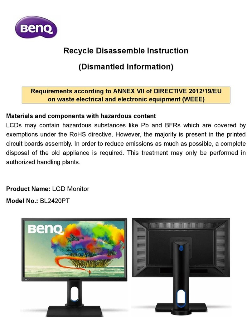 BenQ BL2420PT User manual