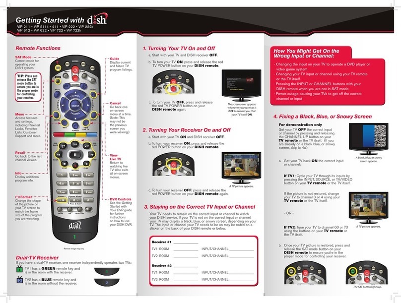 Dish Network Duo ViP 222 Getting started