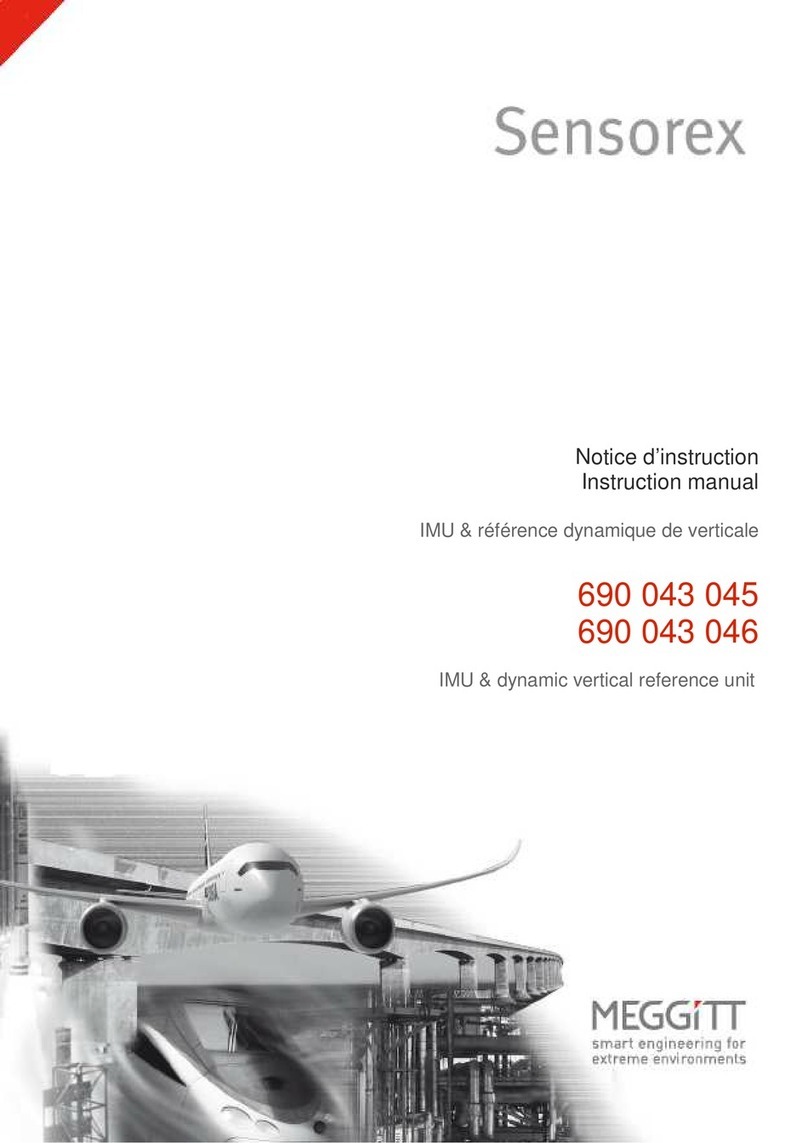 Meggitt Sensorex 690 043 045 instruction manual