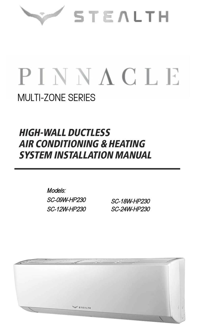 Stealth PINNACLE SC-09W-HP230 User manual
