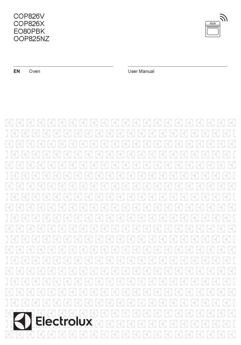 Electrolux COP826X User manual Electrolux COP826X User manual