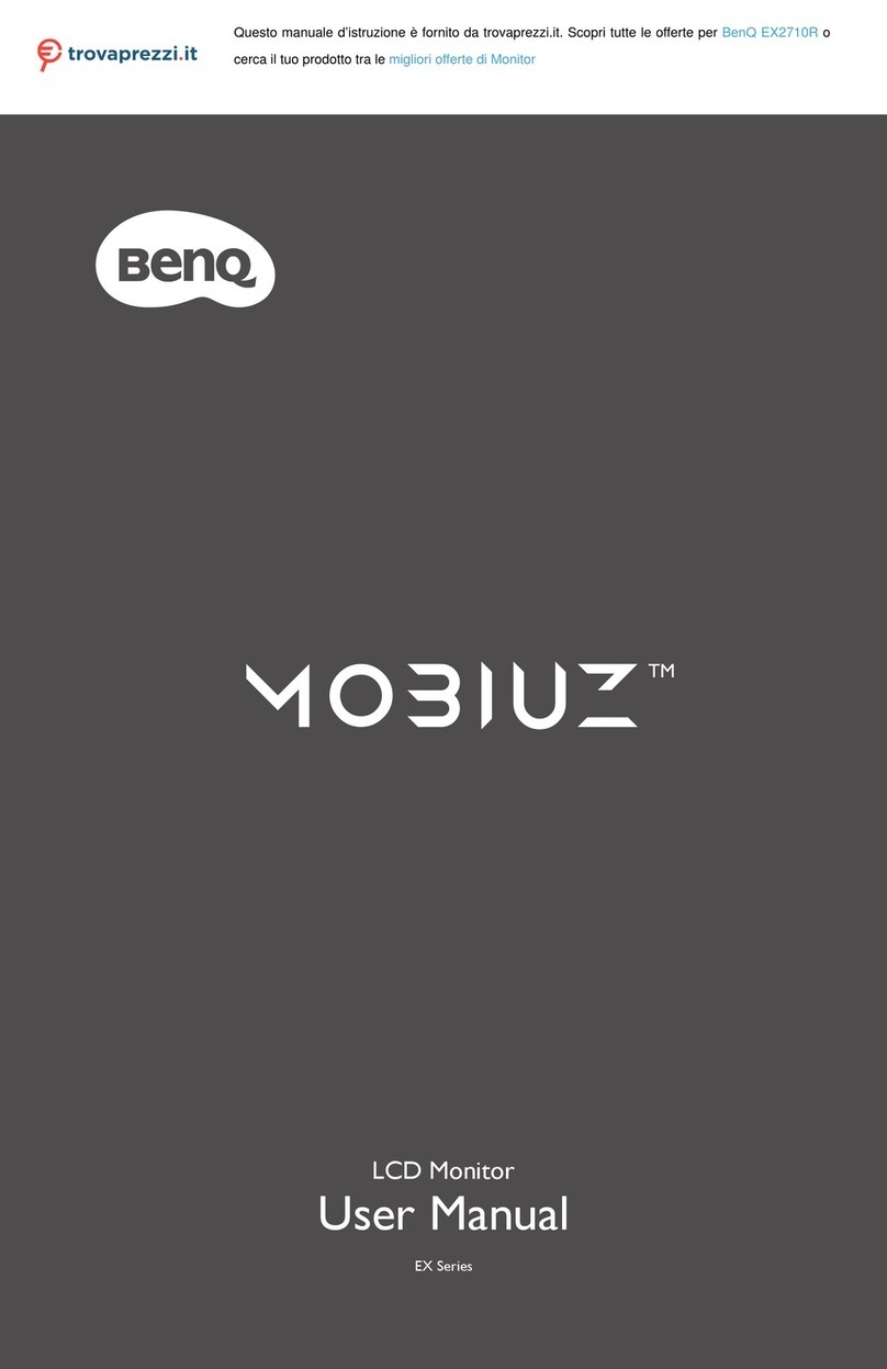 BenQ MOBIUZ EX2710R User manual