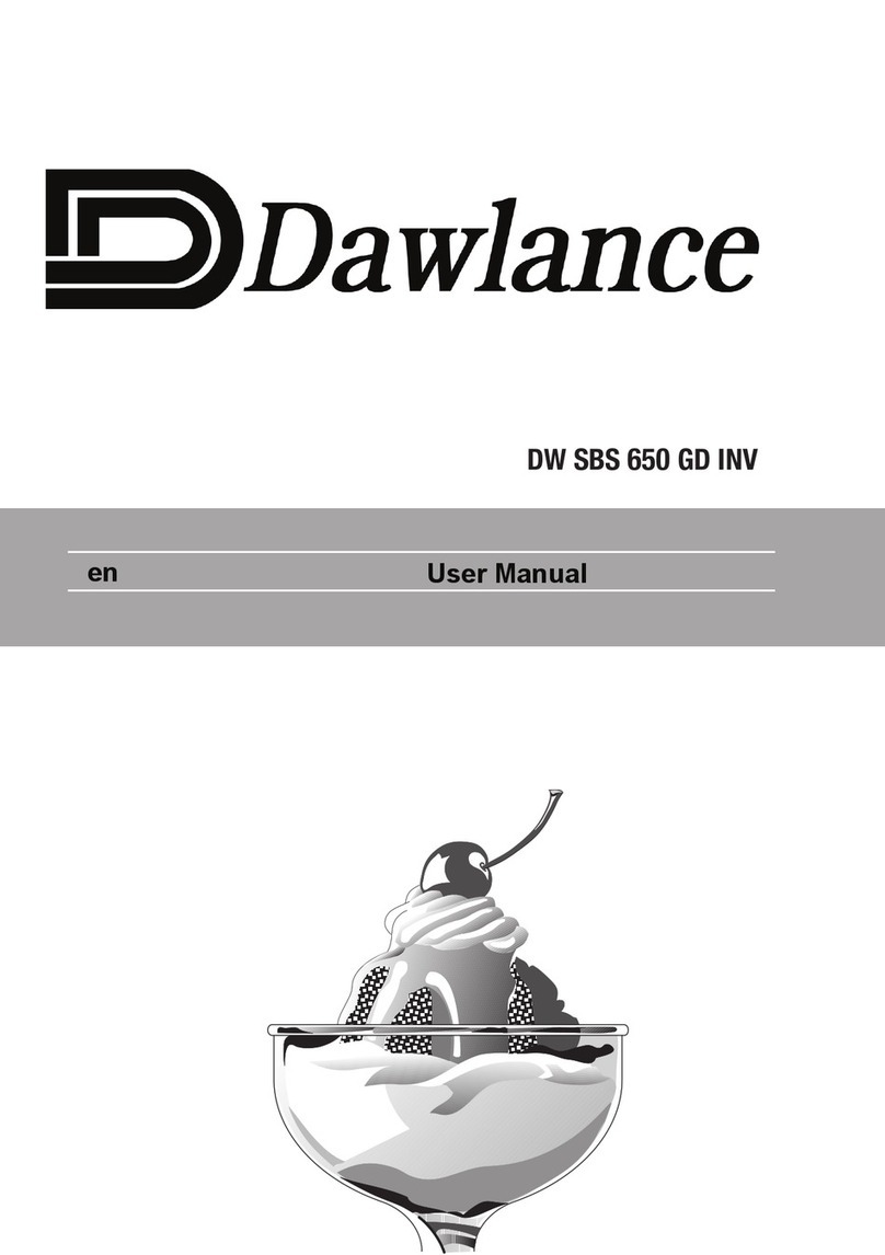 Dawlance DW SBS 650 GD INV user manual