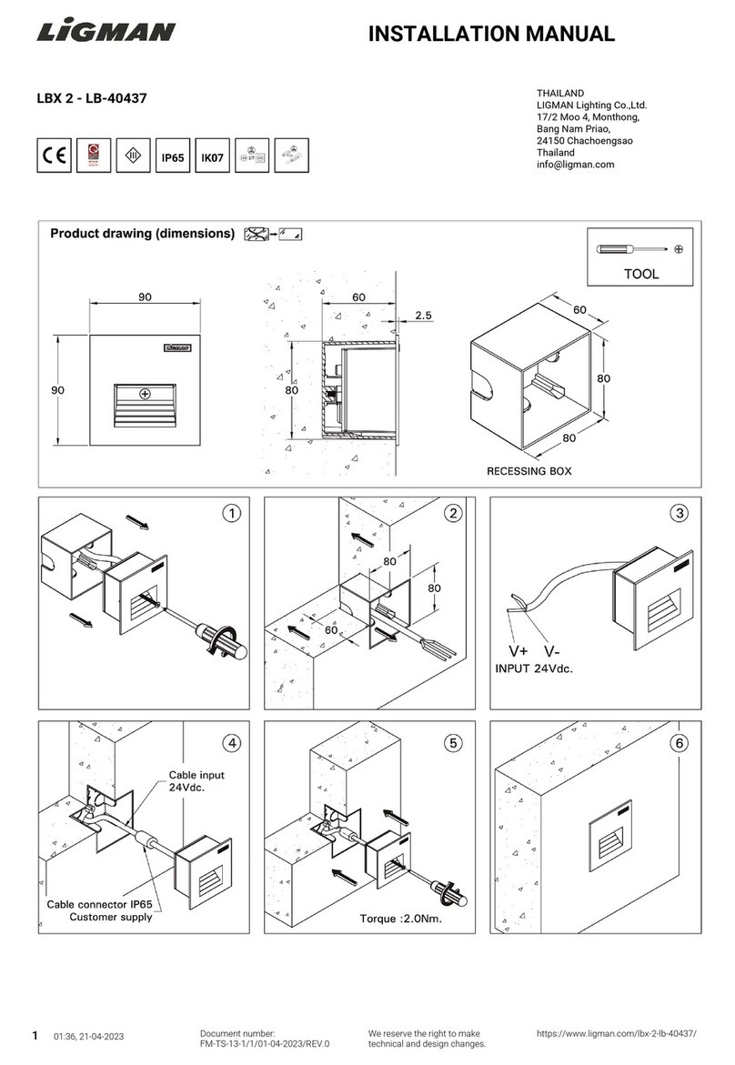 LIGMAN LB-40437 User manual