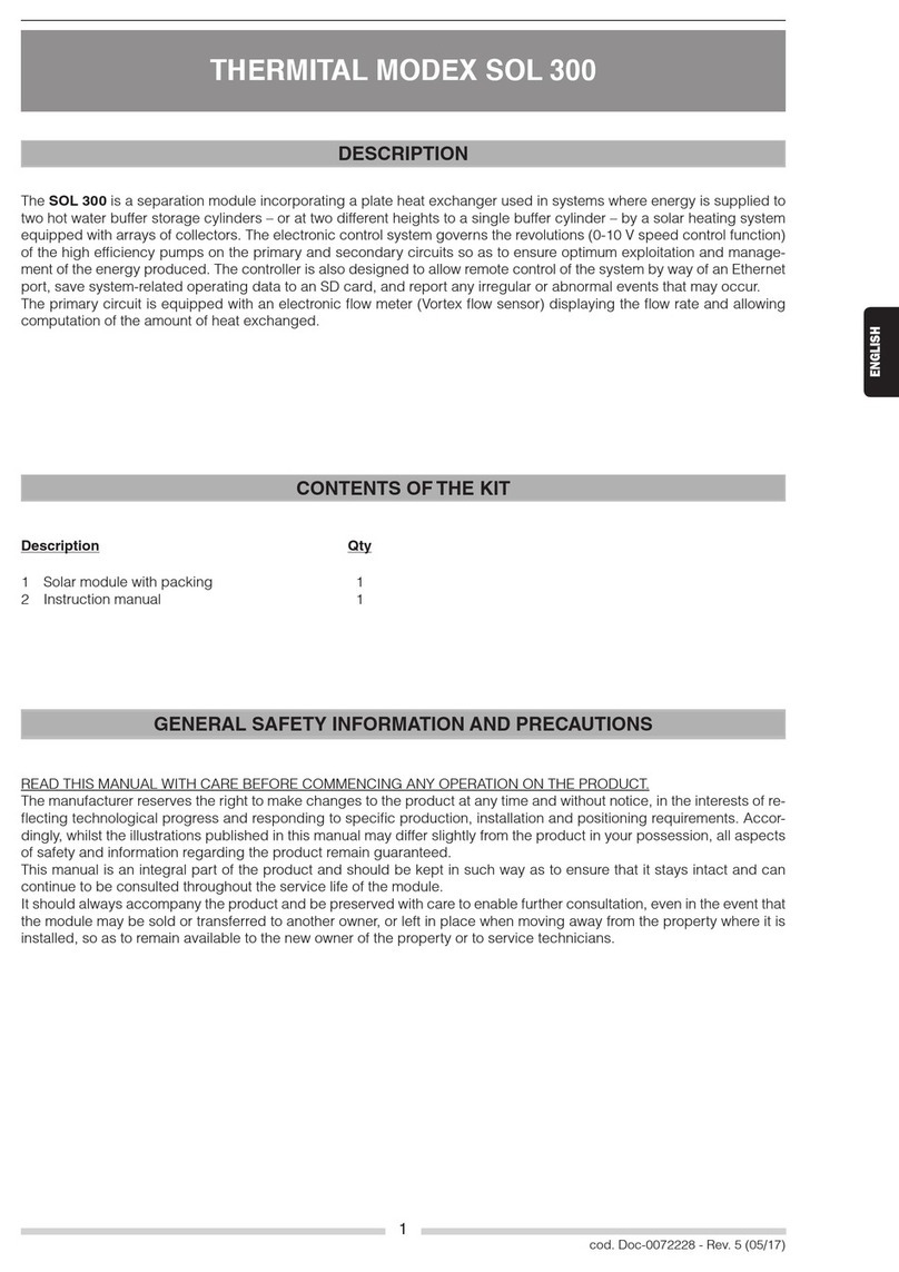 thermital SOL 300 manual