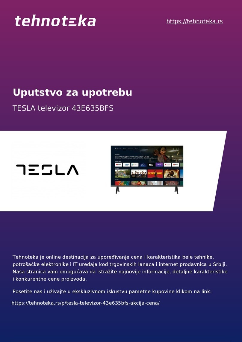 Tesla 43E635BFS User manual Tesla 43E635BFS User manual