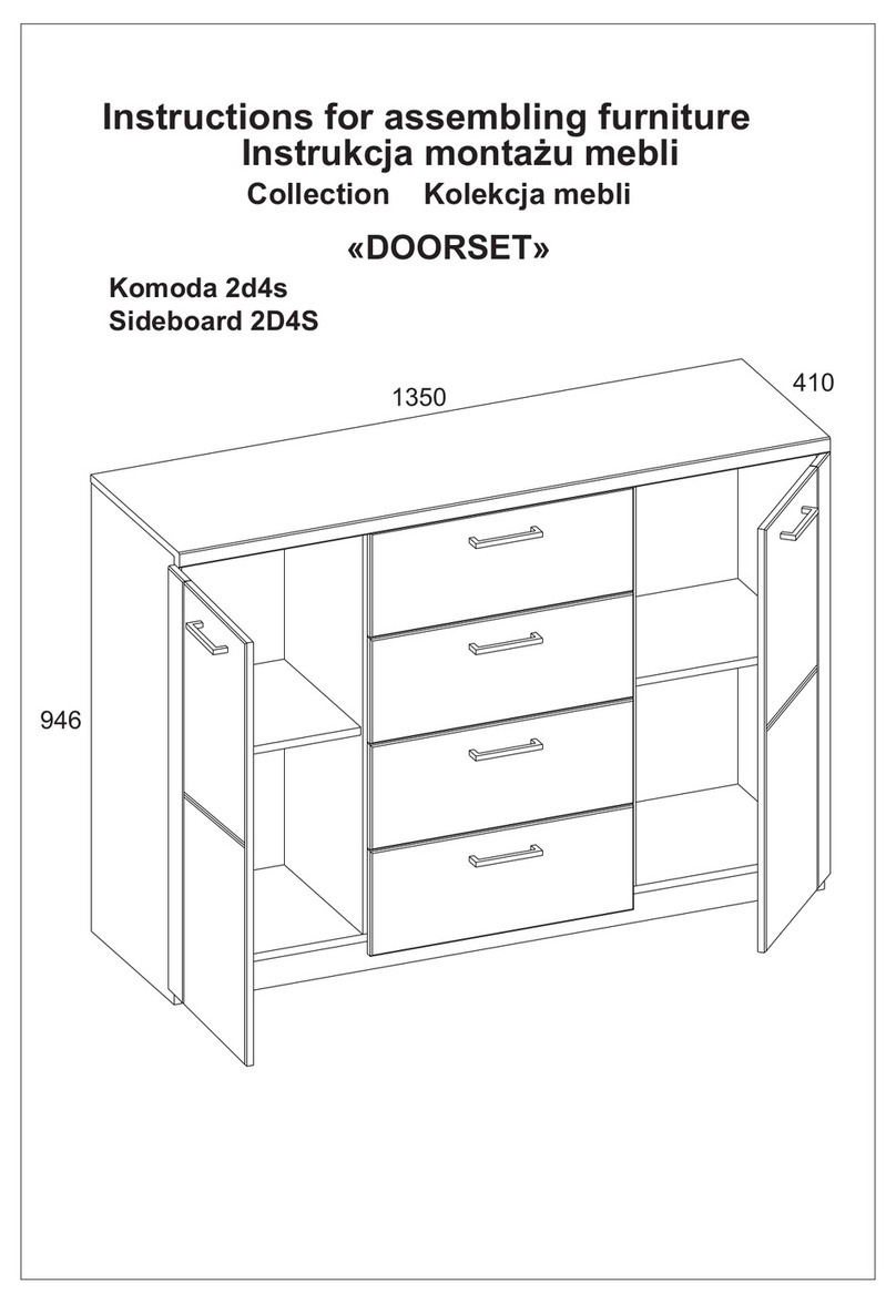 BLACK RED WHITE DOORSET 2D4S User manual BLACK RED WHITE DOORSET 2D4S User manual