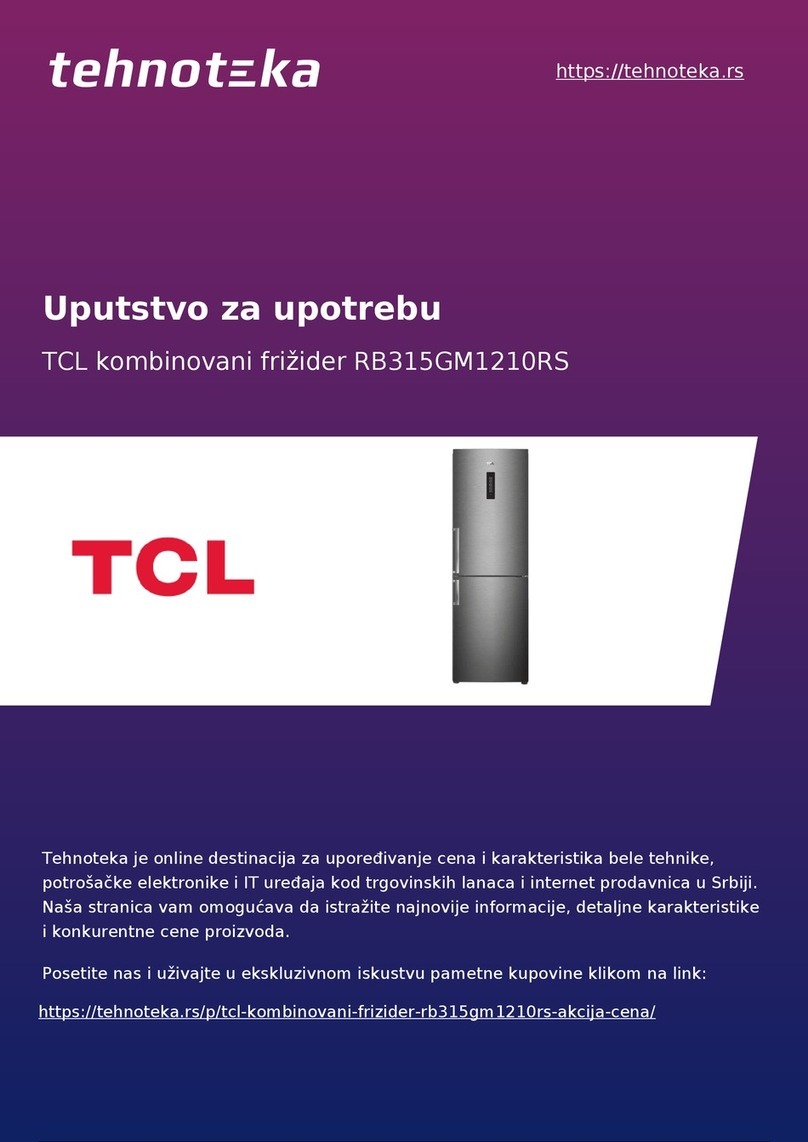 TCL RB315GM1210RS User manual