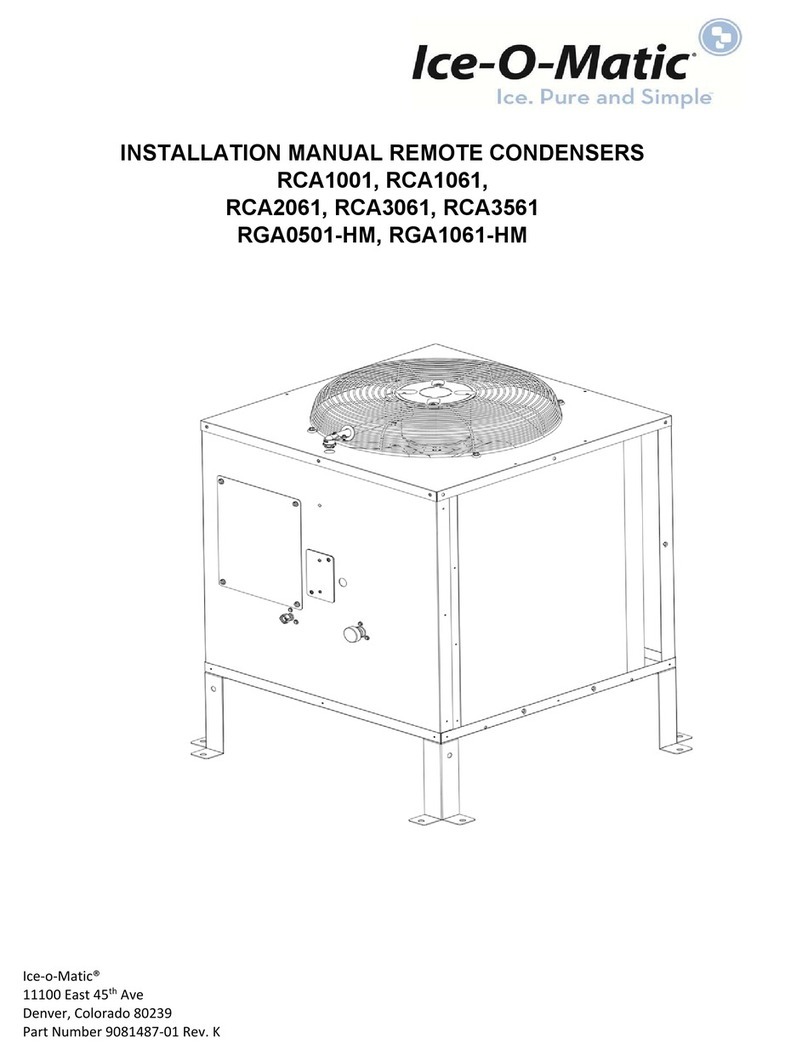 Ice-O-Matic RGA0501-HM User manual