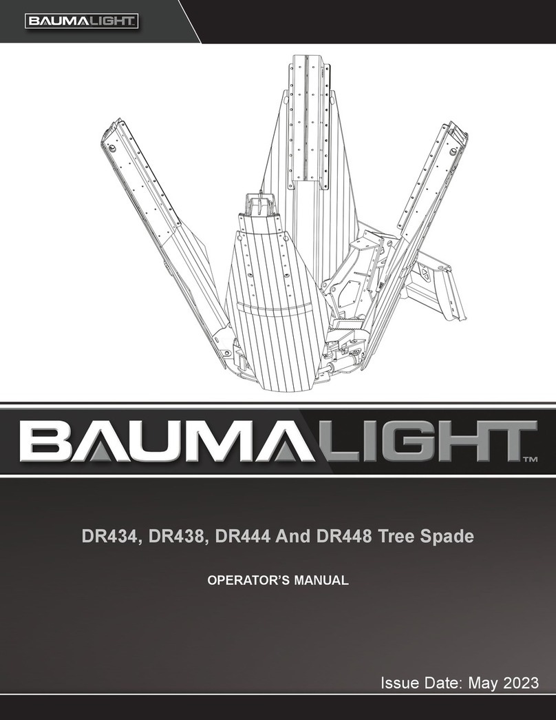 Baumalight DR434 Operator's manual