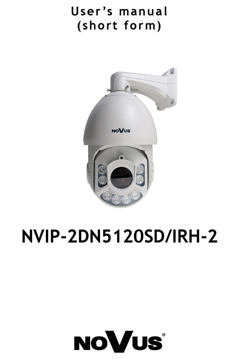 Novus NVIP-2DN5120SD/IRH-2 User manual