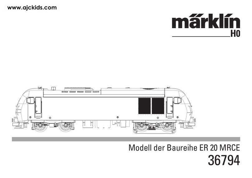 marklin ER 20 MRCE User manual marklin ER 20 MRCE User manual