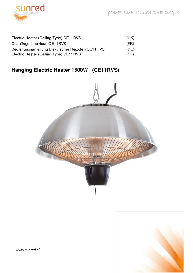 Sunred CE11RVS User manual