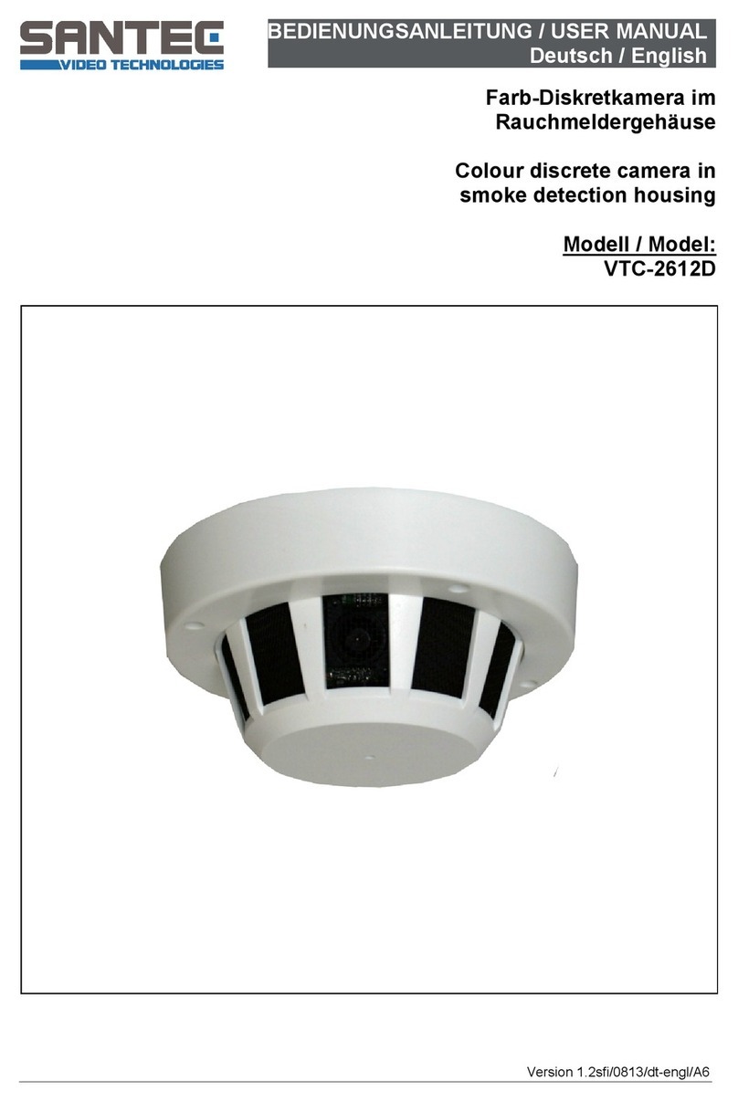 Santec VTC-2612D user manual