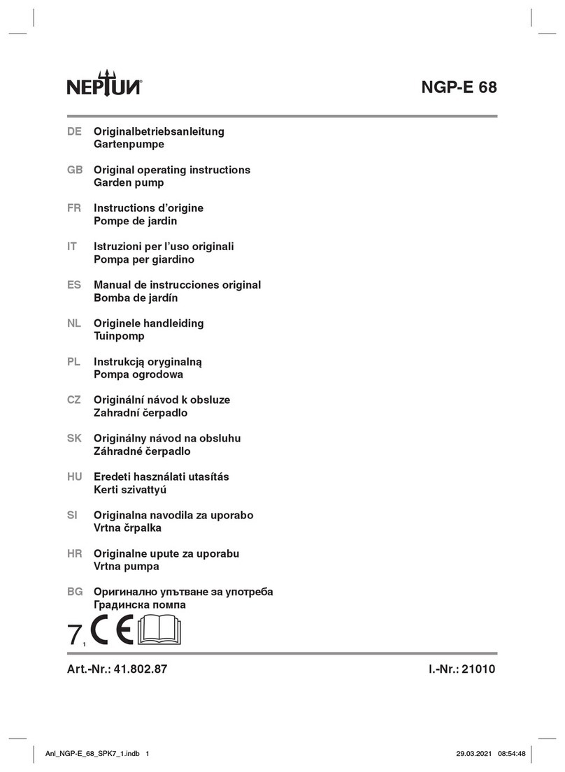 Neptun NGP-E 68 User manual