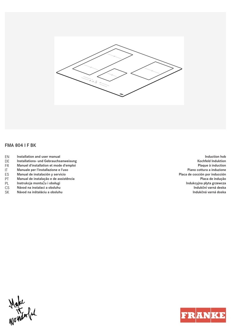 Franke FMA 804 I F BK User manual