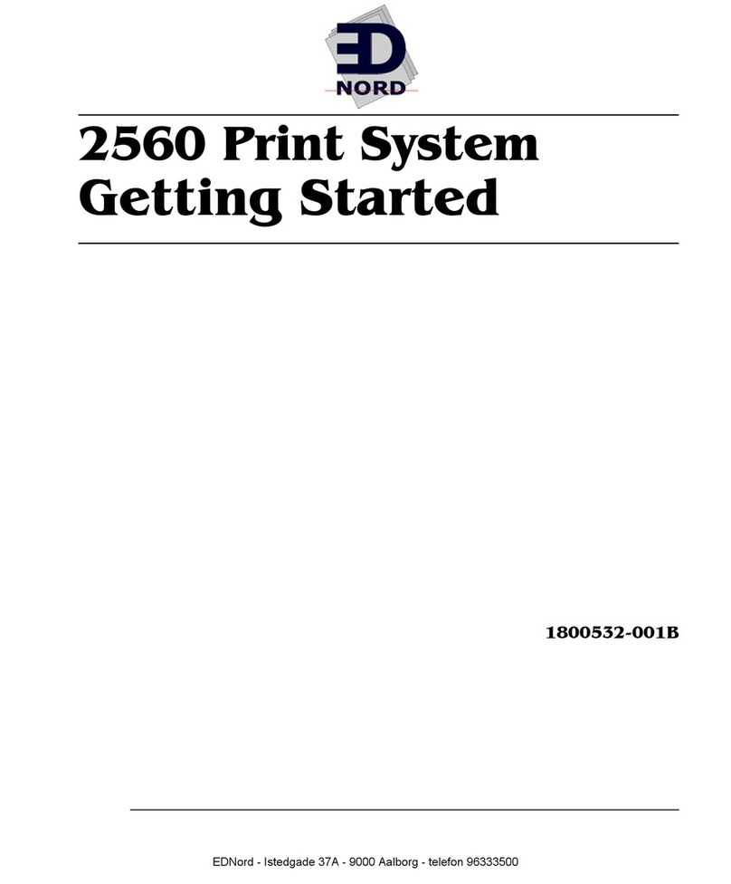 EDNord 2560 Getting started
