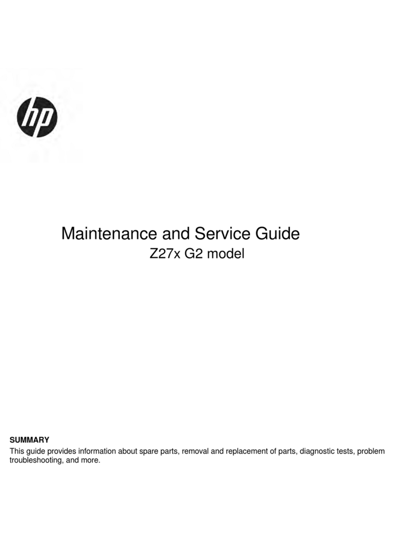HP Z27 G2 Series Manual HP Z27 G2 Series Manual
