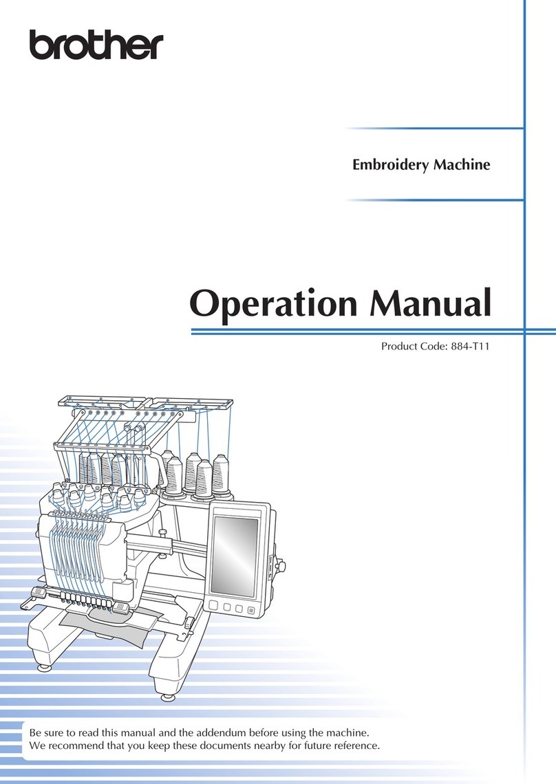 Brother 884-T11 User manual