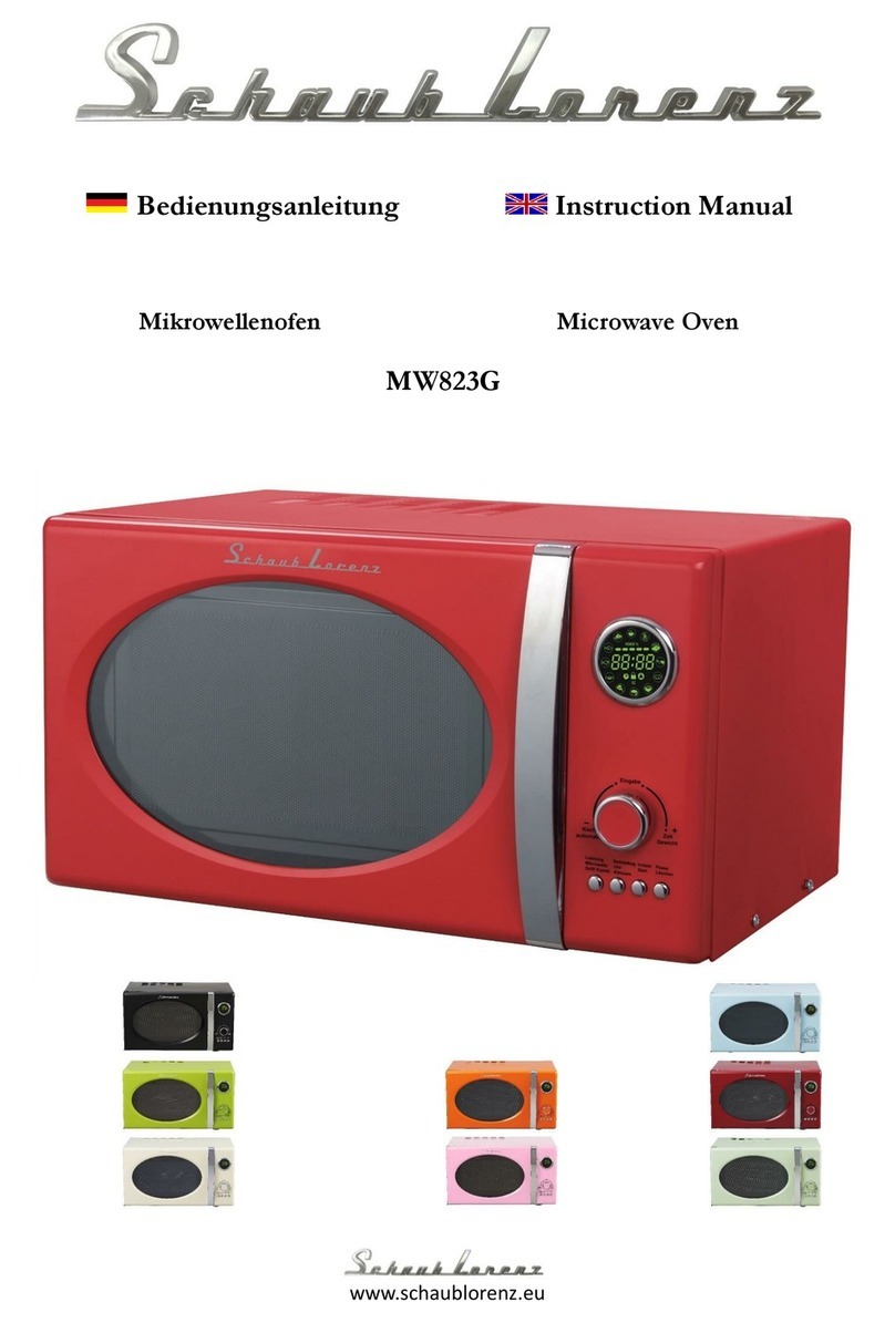 Schaub Lorenz MW823G instruction manual