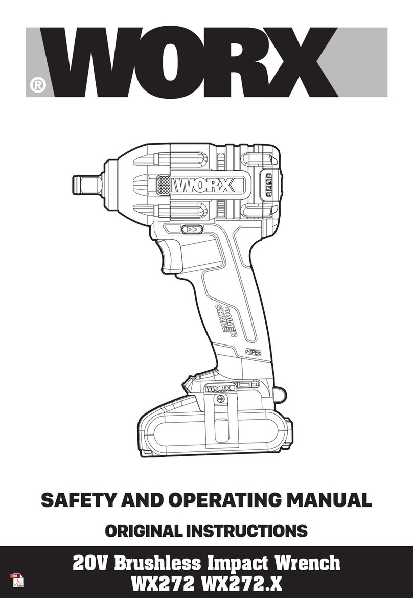 Worx WX272 X Series Installation manual