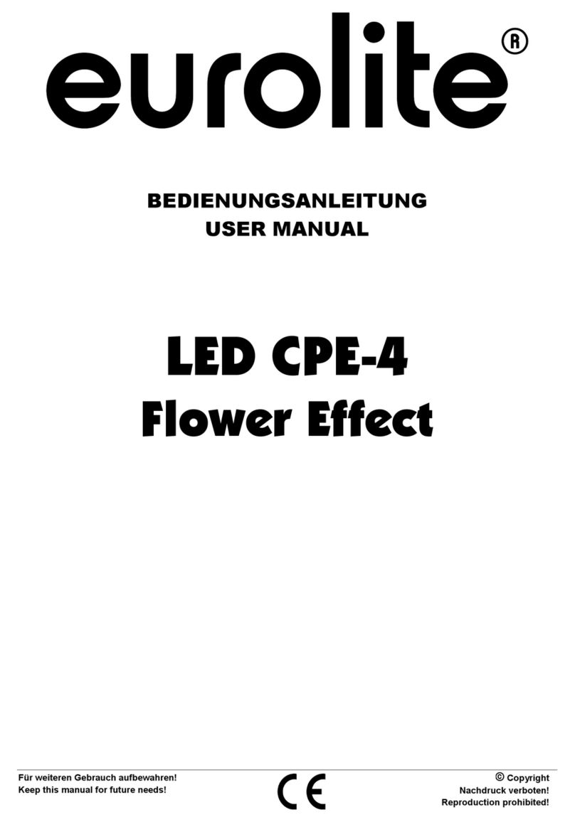 EuroLite CPE-4 User manual