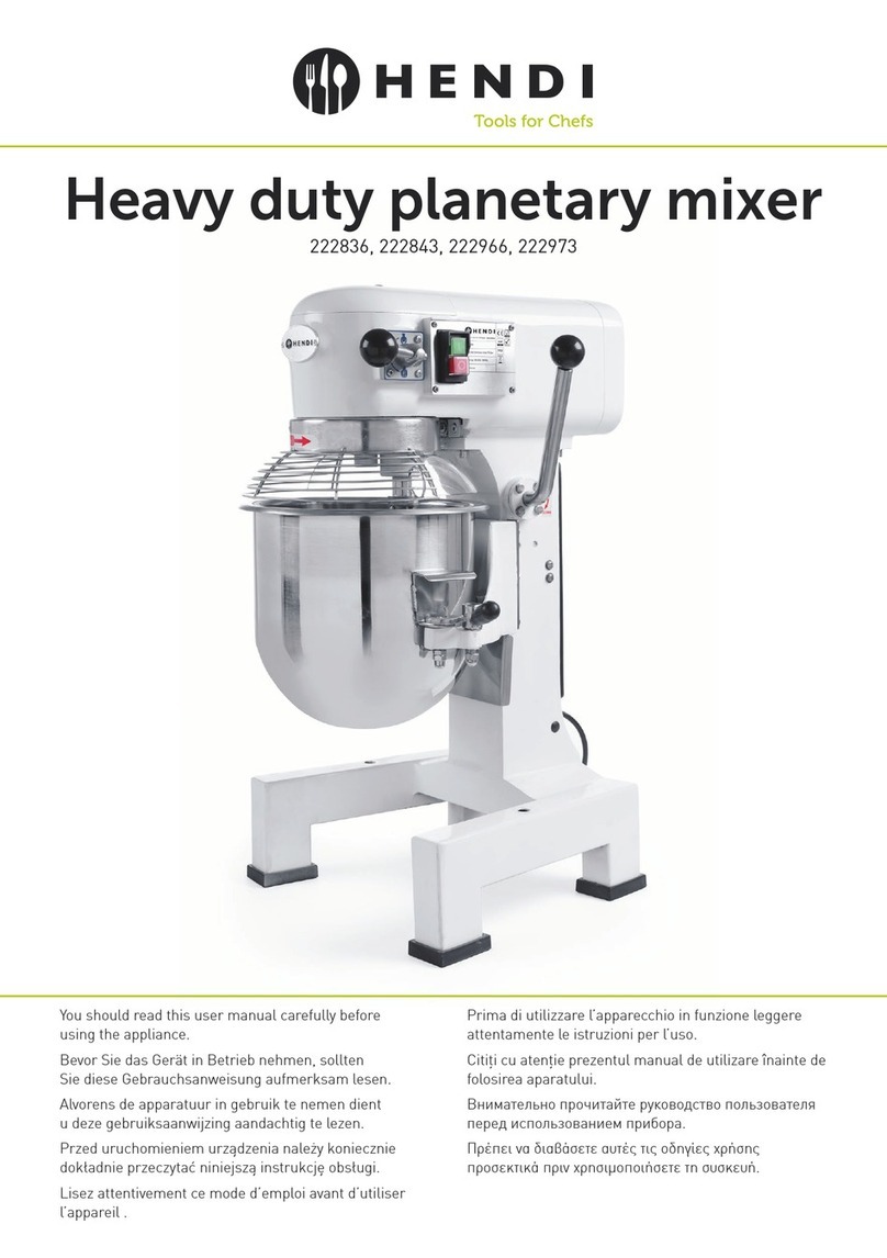Hendi 222966 user manual
