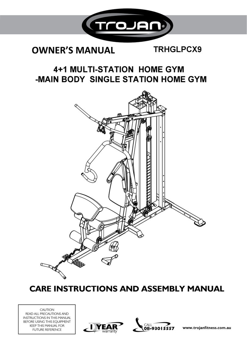 Trojan TRHGLPCX9 owner's manual