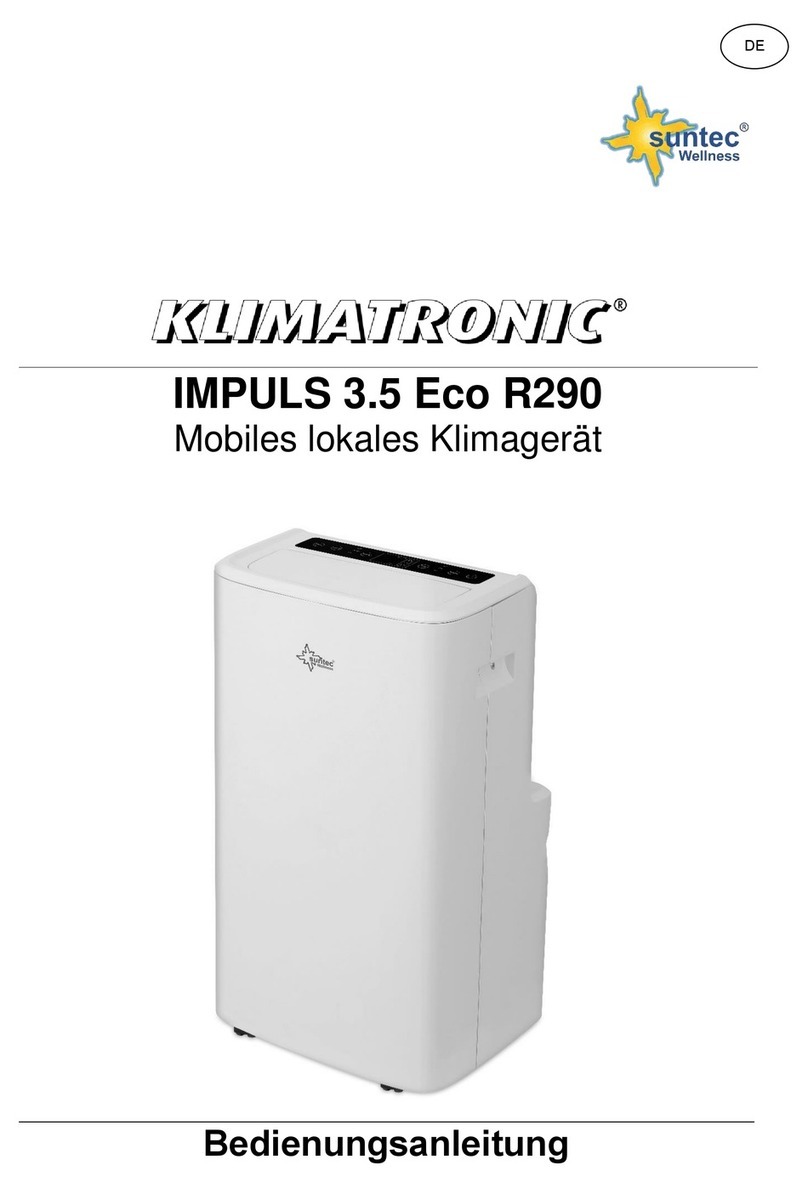 Suntec Wellness Klimatronic IMPULS 3.5 Eco R290 User manual