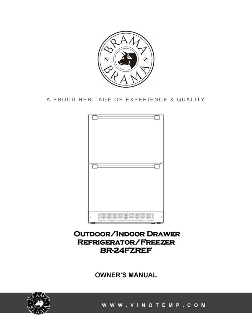 Brama BR-24FZREF owner's manual