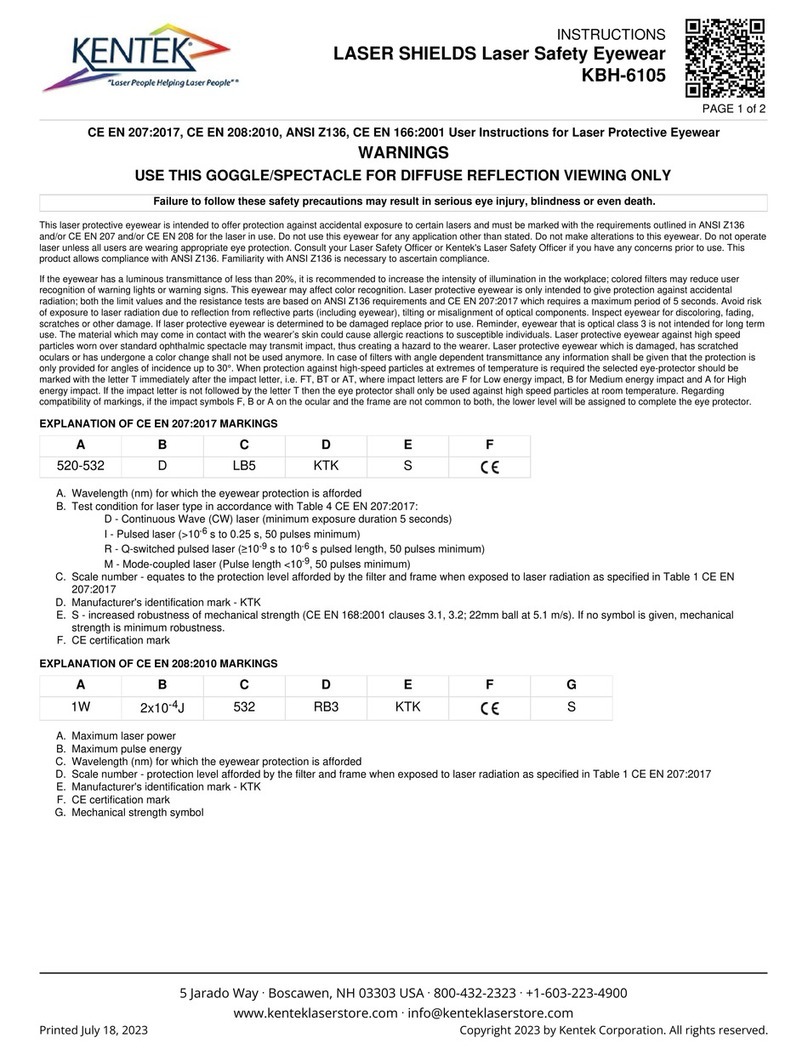 Kentek KBH-6105 instructions