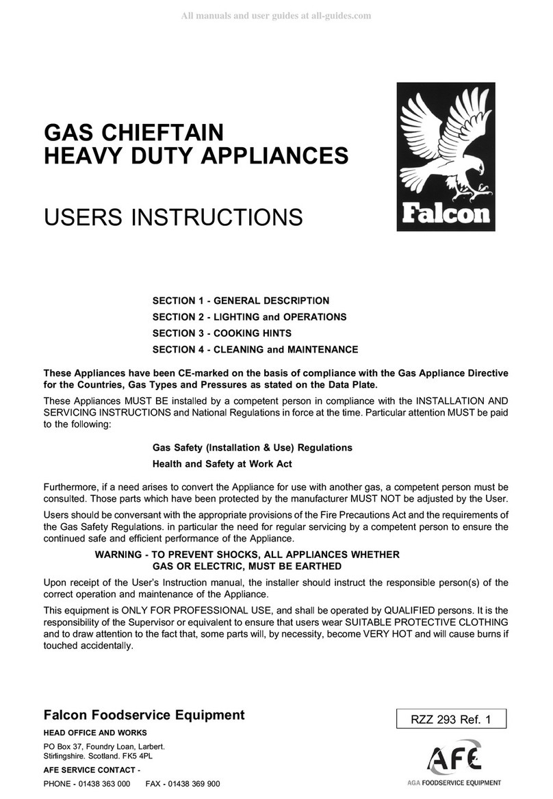 Falcon G1006X User manual