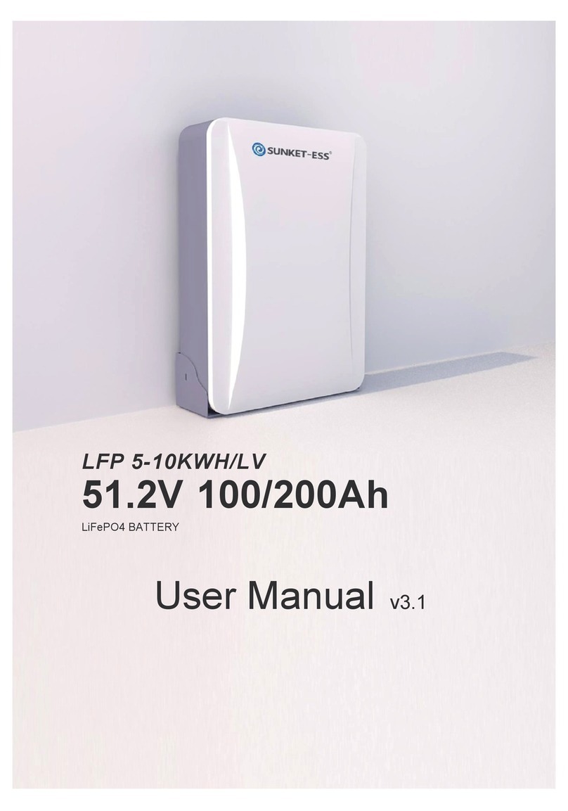 SUNKET-ESS LFP 5kWh/ LV user manual