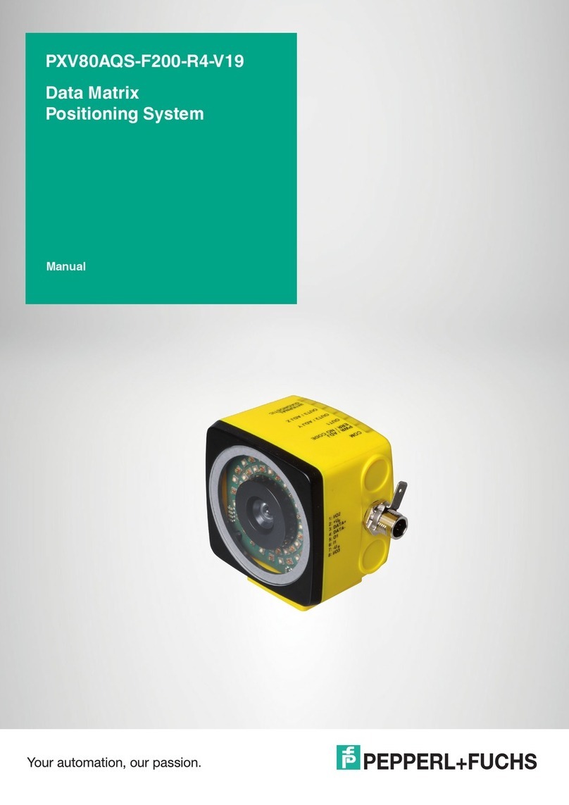 Pepperl+Fuchs PXV80AQS-F200-R4-V19 User manual