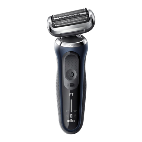Braun Wet&Dry 70-B7850cc User manual Braun Wet&Dry 70-B7850cc User manual