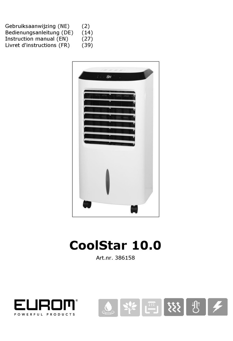 EUROM CoolStar 10.0 User manual
