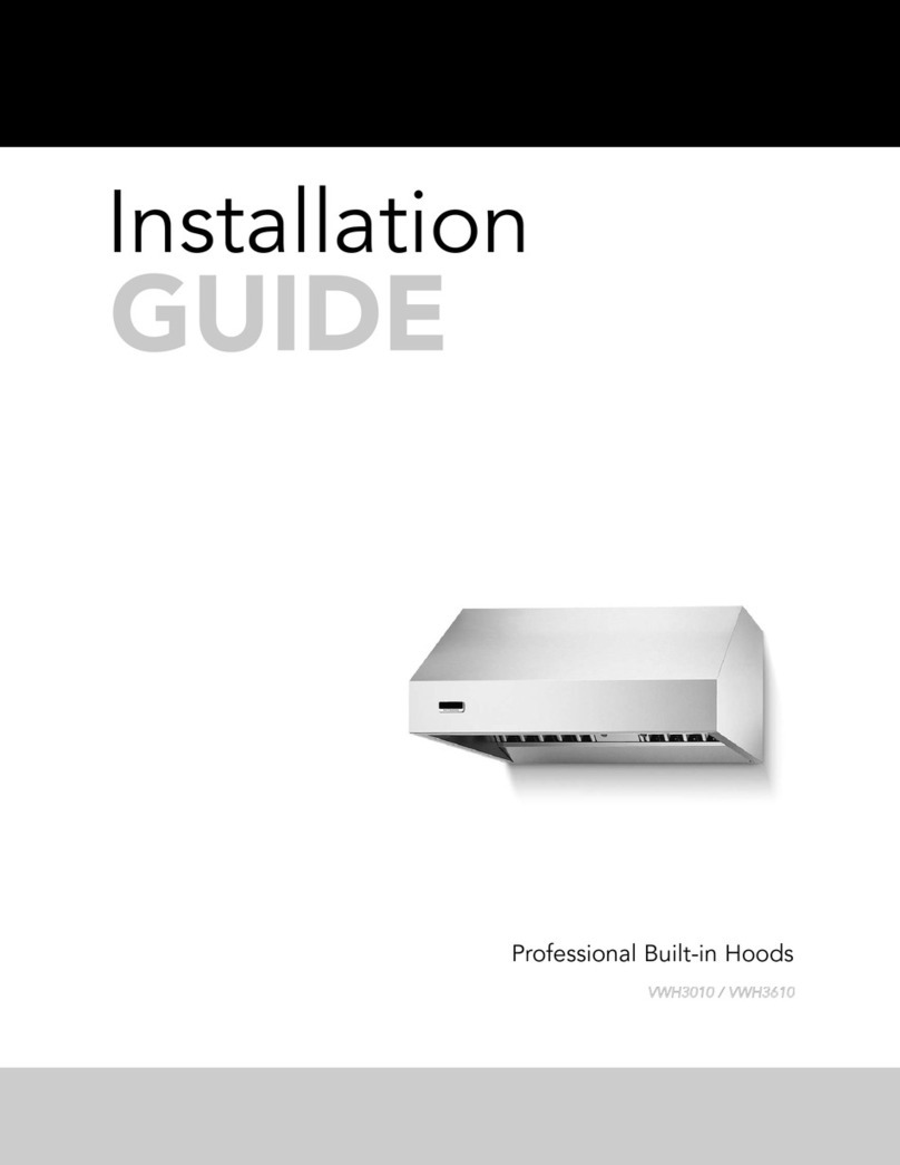 Viking VWH3010 installation guide