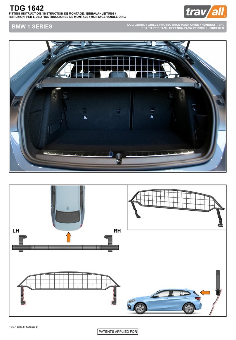 travall TDG 1642 Install guide