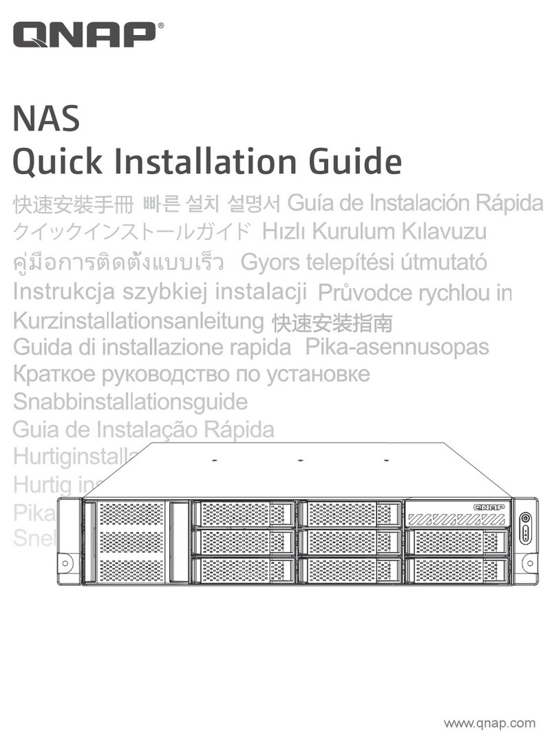 QNAP TS-864eU-4G User manual QNAP TS-864eU-4G User manual