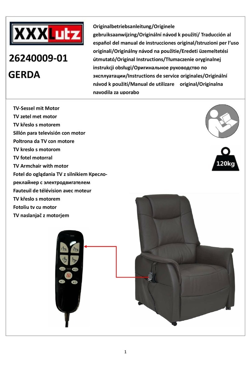 Xxxlutz GERDA 26240009-01 User manual