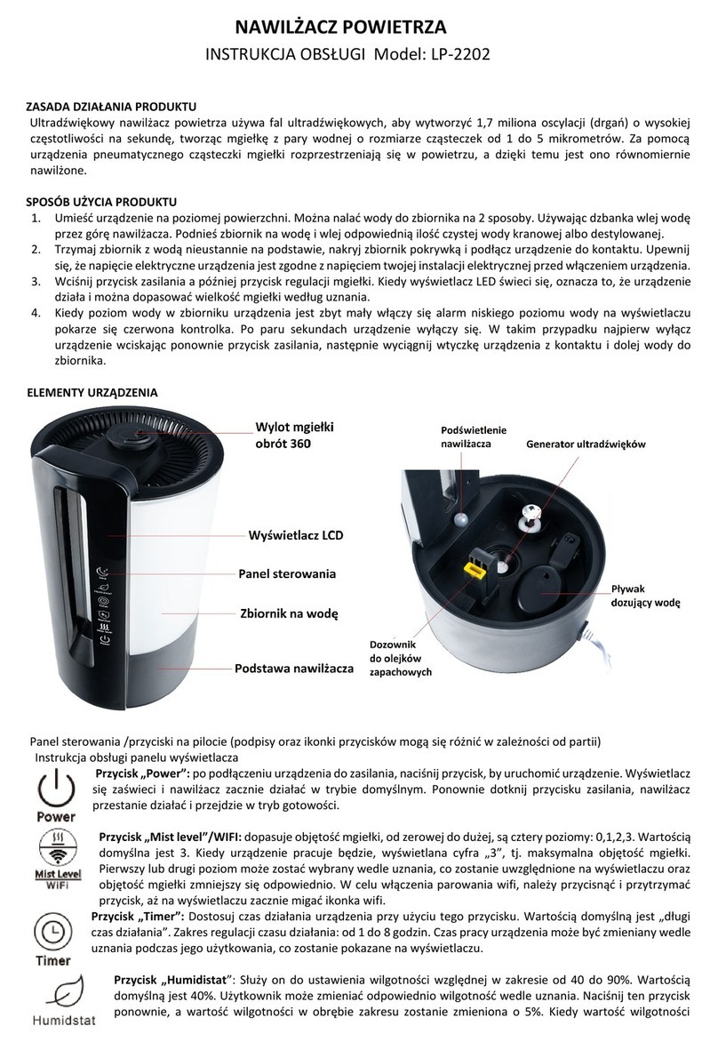 GOTEL LP-2202 operating instructions
